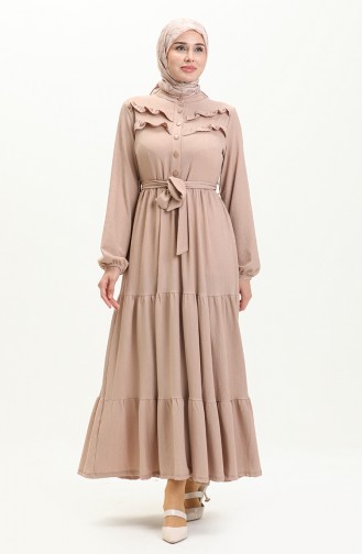 Nerz Hijab Kleider 11m08-05