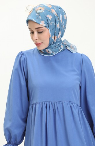 Shirred Dress 24Y8881-03 Indigo 24Y8881-03