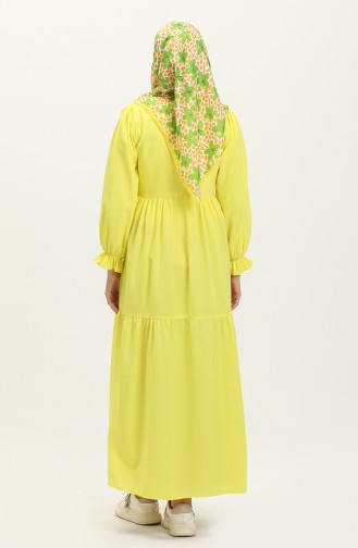 Shirred Dress 24Y8881-05 Yellow 24Y8881-05