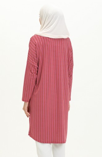 Claret red Tuniek 8602-01