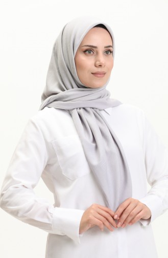 Écharpe Jacquard Karaca 81007-02 Gris 81007-02