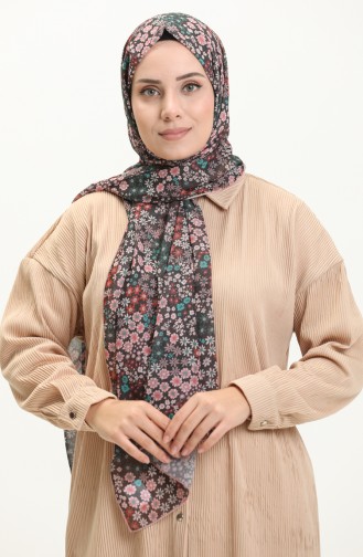 Aymina Seiden-Chiffon-Schal 8012-13 Puder 8012-13