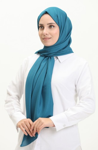 Karaca Silvery Shawl 81006-02 Petrol Blue 81006-02