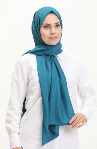 Karaca Silvery Shawl 81006-02 Petrol Blue 81006-02