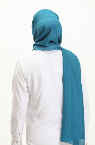 Karaca Silvery Shawl 81006-02 Petrol Blue 81006-02