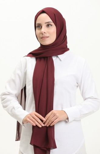 Karaca Silvery Shawl 81006-05 Claret Red 81006-05