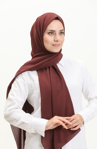 Karaca Silvery Shawl 81006-19 Dark Claret Red 81006-19