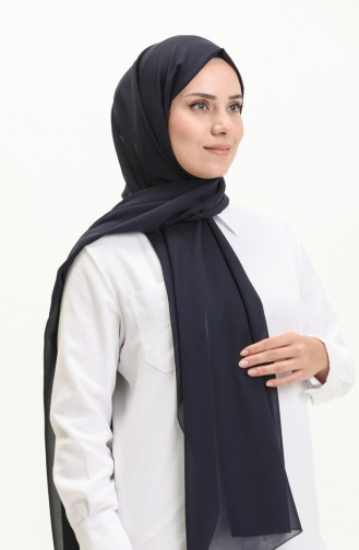 Karaca Silberschal 81006-22 Dunkelmarineblau 81006-22