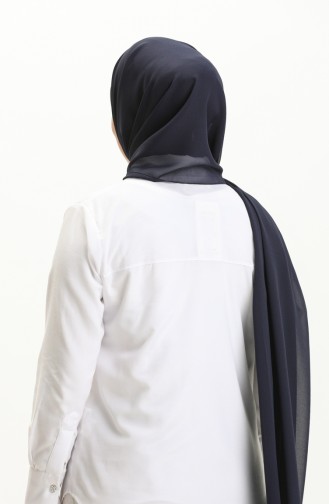 Karaca Silberschal 81006-22 Dunkelmarineblau 81006-22