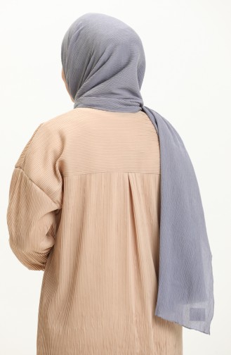 Mio Şal 1058-41 Gümüş Gri