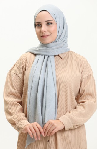Bamboo Shawl 1095-37 Cyan 1095-37