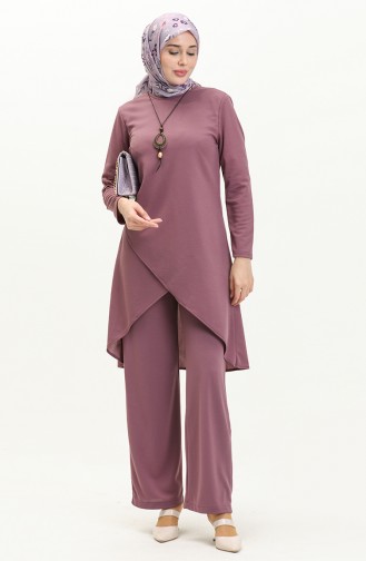 Necklace Two Piece Suit 0704-02 Lilac 0704-02