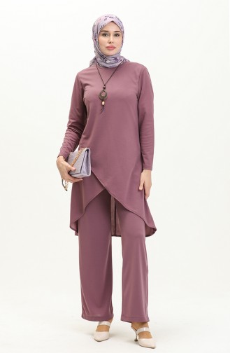 Necklace Two Piece Suit 0704-02 Lilac 0704-02