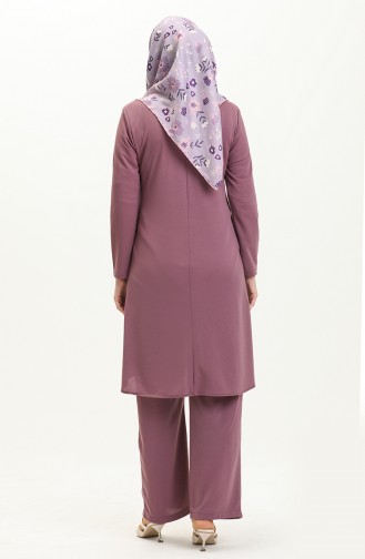 Necklace Two Piece Suit 0704-02 Lilac 0704-02