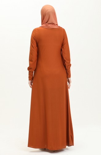 Cepli Elbise 0665-05 Taba