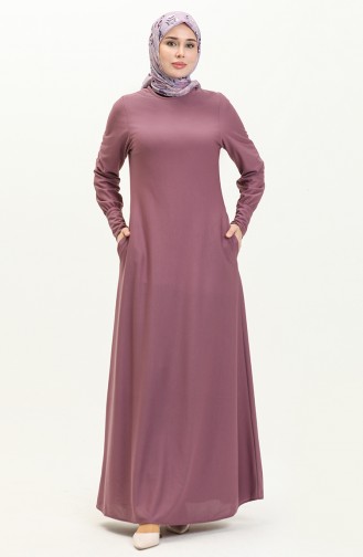 Lilac İslamitische Jurk 0665-10