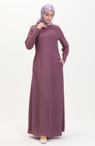 Lilac İslamitische Jurk 0665-10