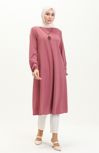 Necklace Long Tunic 2727-05 Dusty Rose 2727-05