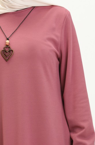 Necklace Long Tunic 2727-05 Dusty Rose 2727-05