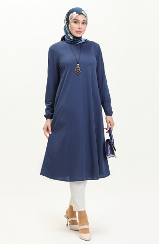 Necklace Long Tunic 2727-07 Indigo 2727-07