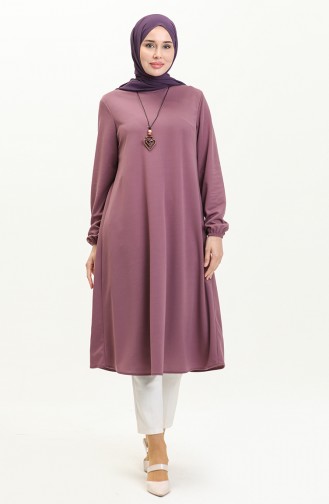 Necklace Long Tunic 2727-09 Lilac 2727-09