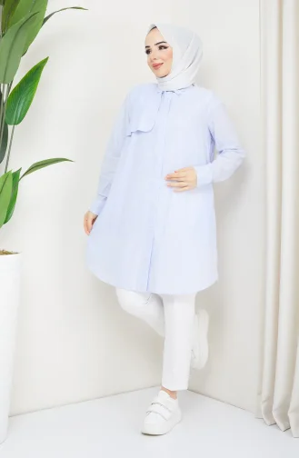 Blue Overhemdblouse 03-01