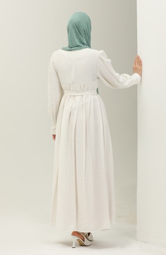 Weiß Hijab Kleider 5513