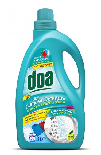 Doa Flüssigwaschmittel Farben und Weiße 3000 ml 57361