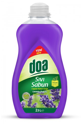 Doa Lavender Scented Liquid Hand Soap 2500 Ml 65157