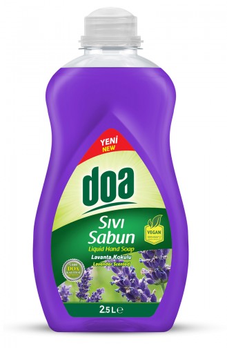 Doa Sıvı Sabun El Sabunu Lavanta Kokulu 2500 Ml