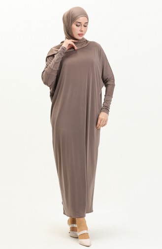 Fledermausärmel Sandy Kleid 4334-05 Nerz 4334-05