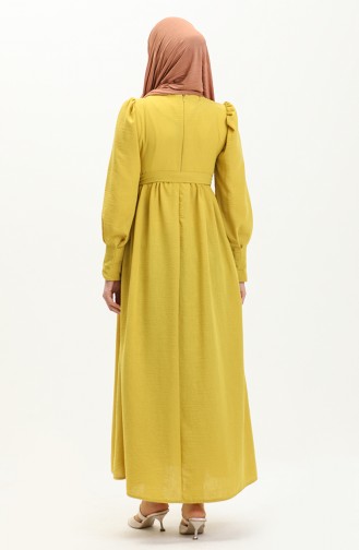 Oil Green İslamitische Jurk 5512