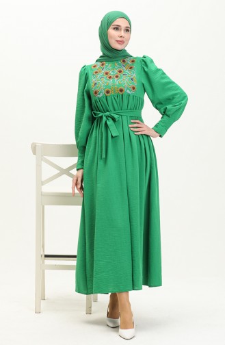 Green İslamitische Jurk 5510