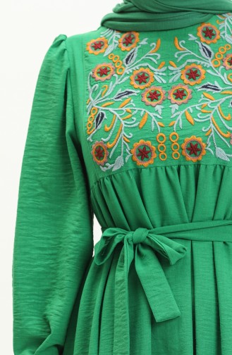 Green İslamitische Jurk 5510