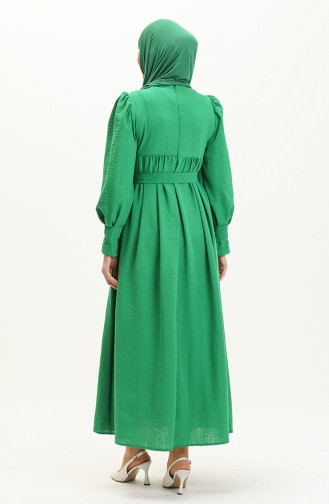 Green İslamitische Jurk 5510