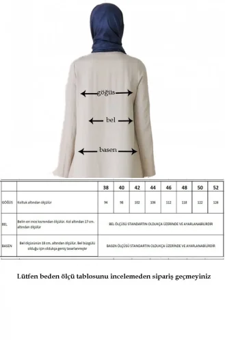 Camel Abaya 2595