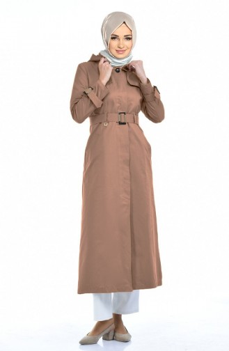 Zimtfarbig Trench Coats Models 2628