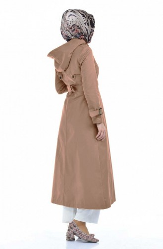 Zimtfarbig Trench Coats Models 2628