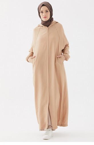 Beige Abaya 2919