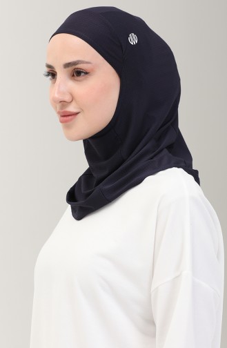 Vesla women s Sports Headscarf 1000-02 Navy Blue 1000-02