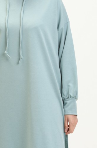Hooded Tracksuit Set 0057-02 Mint Blue 0057-02