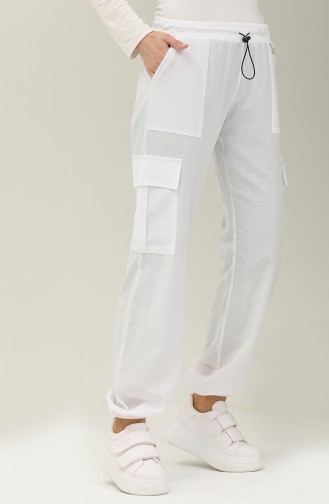 Cargo Pants 5103-11 White 5103-11