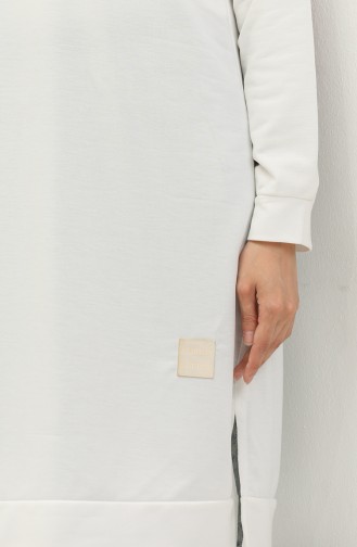 Slit Sports Tunic 0065-02 white 0065-02