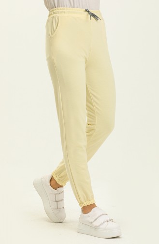 Pantalon Sport avec Poches 0271-07 Jaune 0271-07