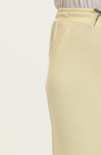 Cepli Jogger Eşofman Altı 0271-07 Sarı