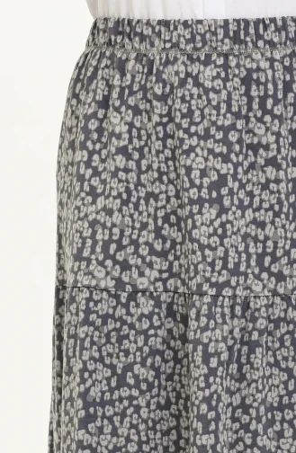 Jupe à Motifs 8607-01 Anthracite 8607-01