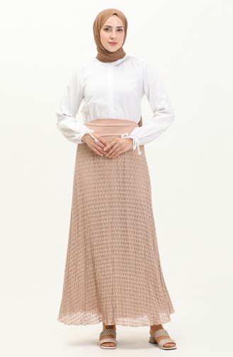 Beige Rok 0134-06