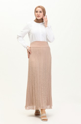 Beige Rok 0134-06