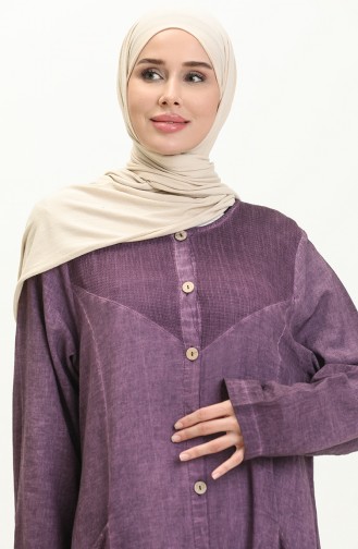 Purple Abaya 8383-03