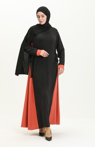 Black İslamitische Jurk 0062-01